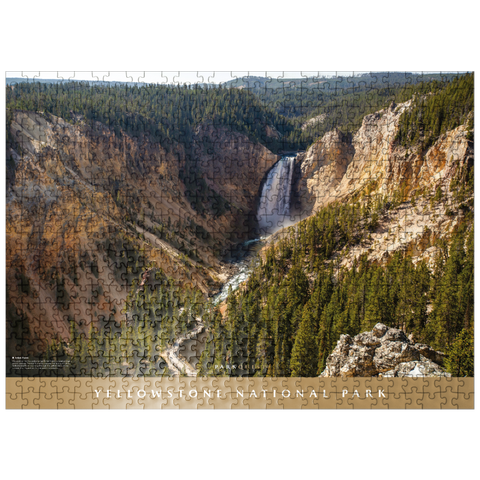 puzzleplate Yellowstone National Park: Artist Point 500 Jigsaw Puzzle