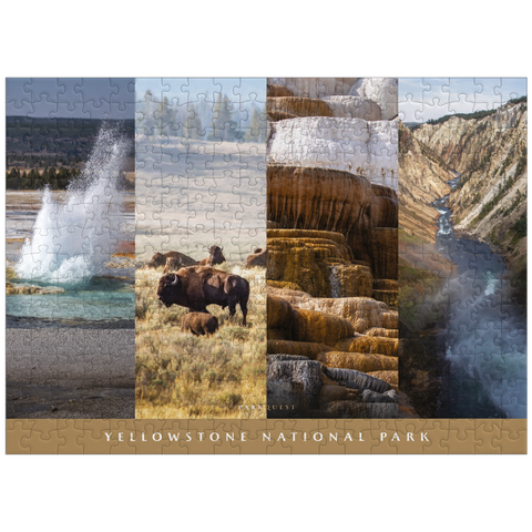puzzleplate Sights of Yellowstone National Park 300 Jigsaw Puzzle