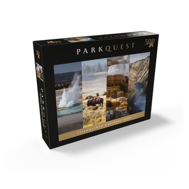 Sights of Yellowstone National Park 500 Jigsaw Puzzle box view2