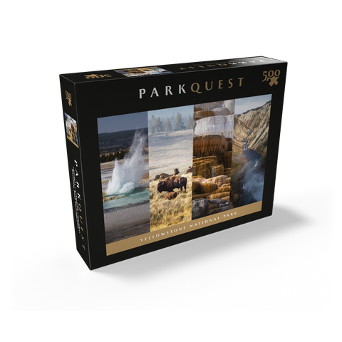 Sights of Yellowstone National Park 500 Jigsaw Puzzle box view2