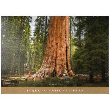 puzzleplate Sequoia National Park: General Sherman 1000 Jigsaw Puzzle