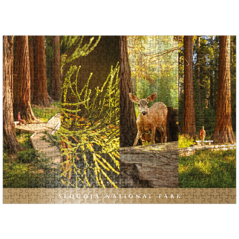 puzzleplate Sights of Sequoia National Park 500 Jigsaw Puzzle