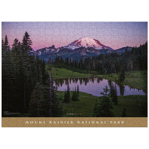 puzzleplate Mount Rainier National Park: Tipsoo Lake 300 Jigsaw Puzzle