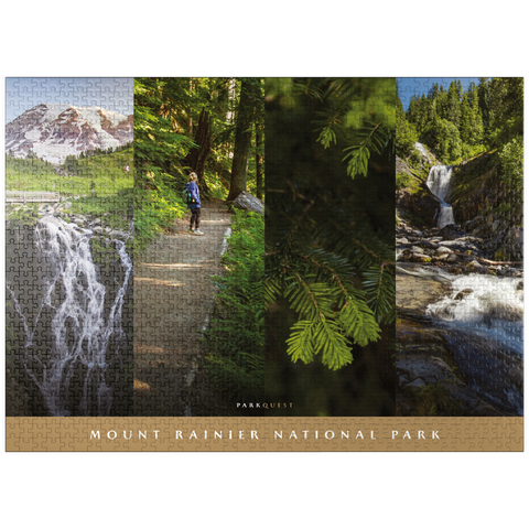 puzzleplate Sights of Mount Rainier National Park 1000 Jigsaw Puzzle
