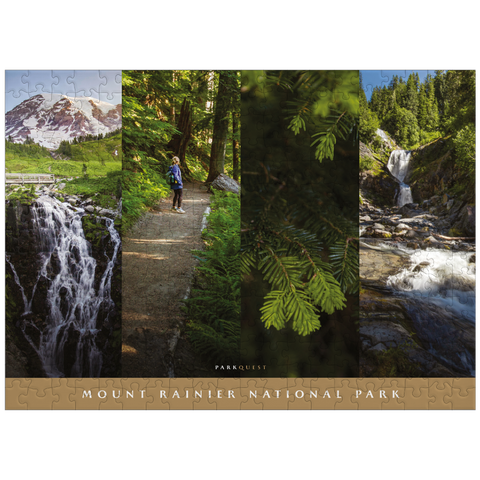 puzzleplate Sights of Mount Rainier National Park 300 Jigsaw Puzzle