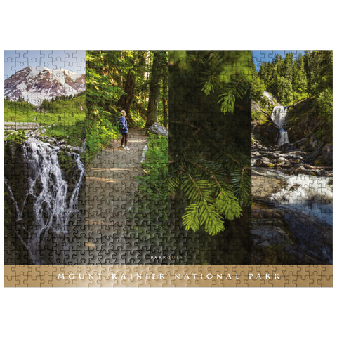 puzzleplate Sights of Mount Rainier National Park 500 Jigsaw Puzzle