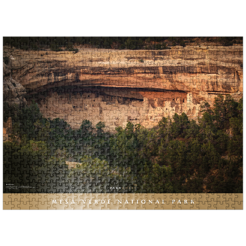 puzzleplate Mesa Verde National Park: Cliff Palace 500 Jigsaw Puzzle