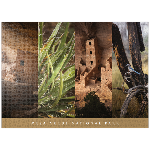 puzzleplate Sights of Mesa Verde National Park 1000 Jigsaw Puzzle