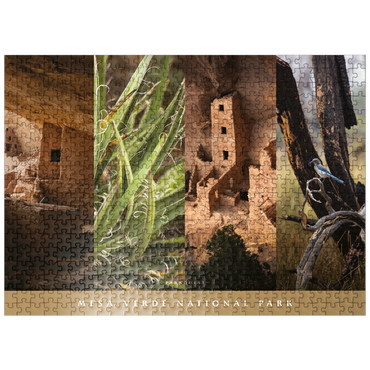 puzzleplate Sights of Mesa Verde National Park 500 Jigsaw Puzzle
