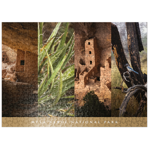 puzzleplate Sights of Mesa Verde National Park 500 Jigsaw Puzzle