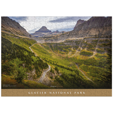 puzzleplate Glacier National Park: Going-to-the-Sun Road 300 Jigsaw Puzzle