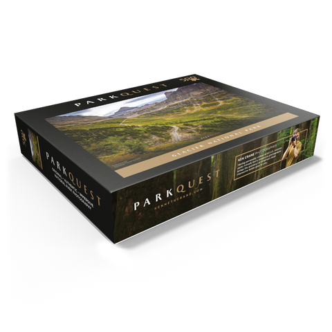 Glacier National Park - Going-to-the-Sun Road Landscape 500 Jigsaw Puzzle box view1