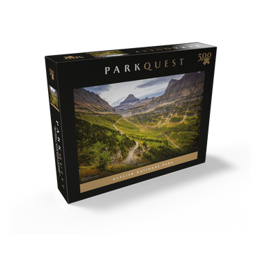 Glacier National Park - Going-to-the-Sun Road Landscape 500 Jigsaw Puzzle box view2