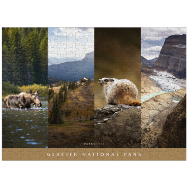 puzzleplate Sights of Glacier National Park 300 Jigsaw Puzzle