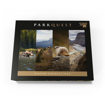 Sights of Glacier National Park 500 Jigsaw Puzzle box view3