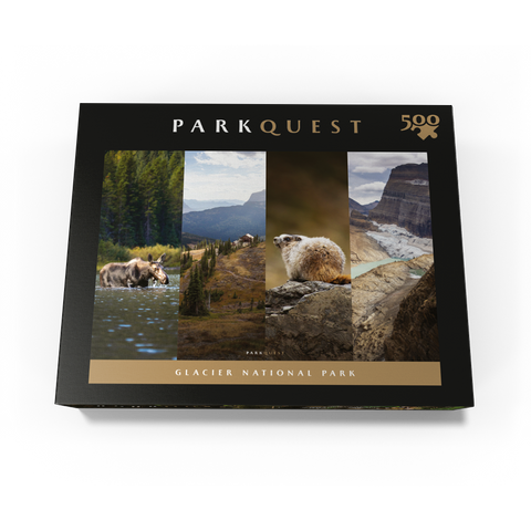 Sights of Glacier National Park 500 Jigsaw Puzzle box view3