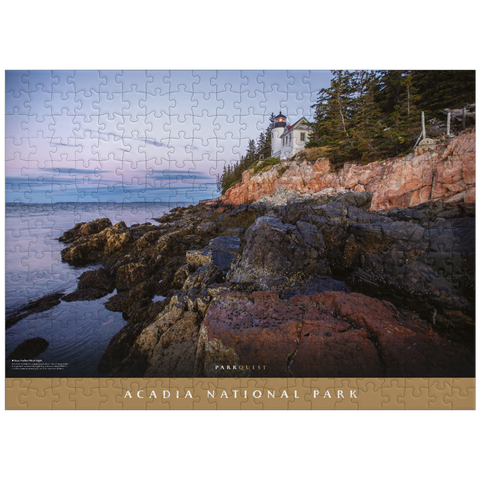 puzzleplate Acadia National Park: Bass Harbor Head Light 300 Jigsaw Puzzle