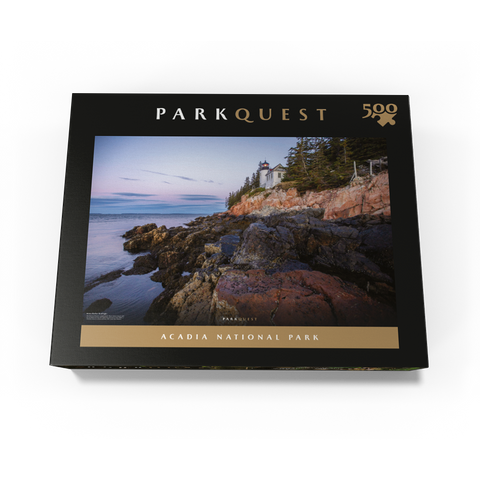 Acadia National Park: Bass Harbor Head Light 500 Jigsaw Puzzle box view3
