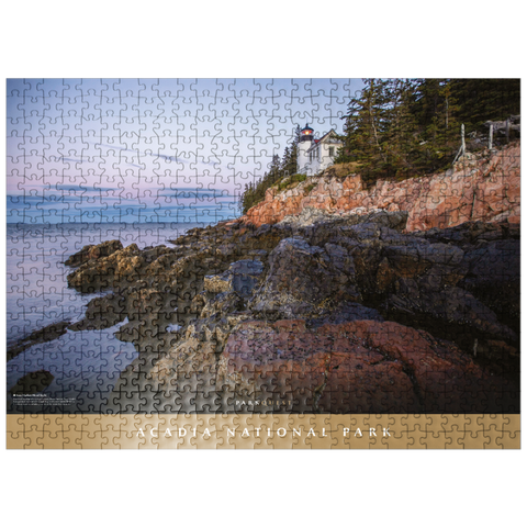 puzzleplate Acadia National Park: Bass Harbor Head Light 500 Jigsaw Puzzle