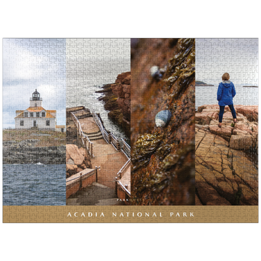 puzzleplate Sights of Acadia National Park 1000 Jigsaw Puzzle