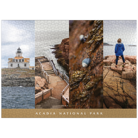 puzzleplate Sights of Acadia National Park 1000 Jigsaw Puzzle