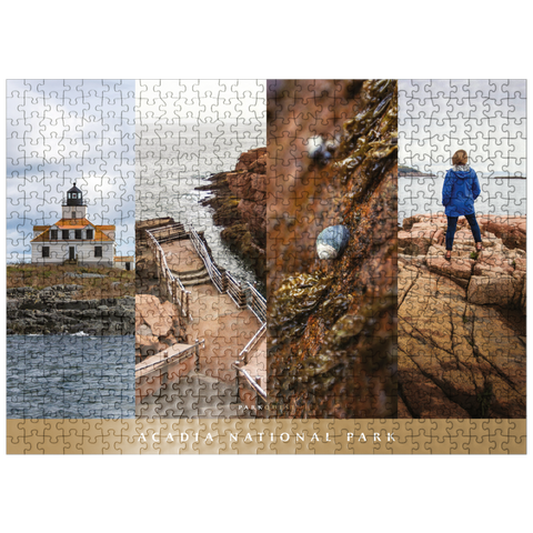 puzzleplate Sights of Acadia National Park 500 Jigsaw Puzzle