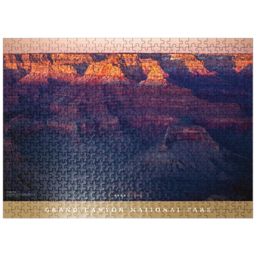 puzzleplate Grand Canyon National Park: Mather Point 500 Jigsaw Puzzle