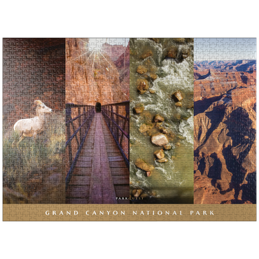 puzzleplate Sights of Grand Canyon National Park 1000 Jigsaw Puzzle