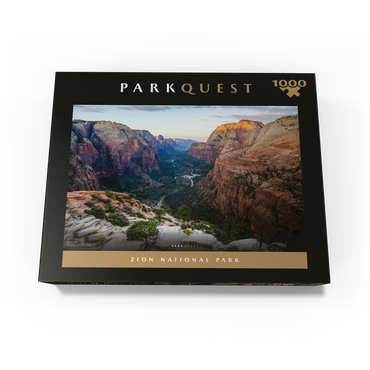 Zion National Park: Angels Landing 1000 Jigsaw Puzzle box view3