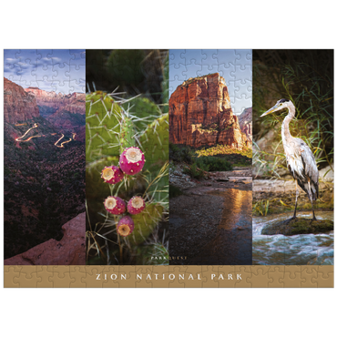 puzzleplate Sights of Zion National Park 300 Jigsaw Puzzle