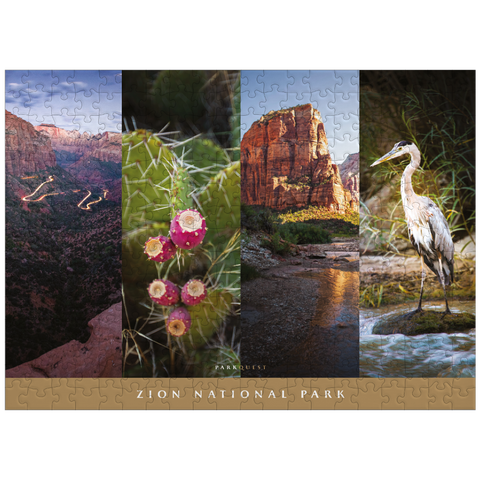 puzzleplate Sights of Zion National Park 300 Jigsaw Puzzle