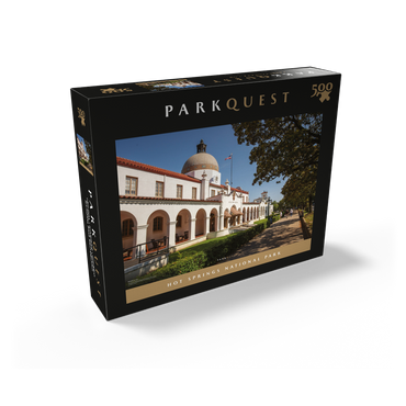 Hot Springs National Park: Bathhouse Row 500 Jigsaw Puzzle box view2