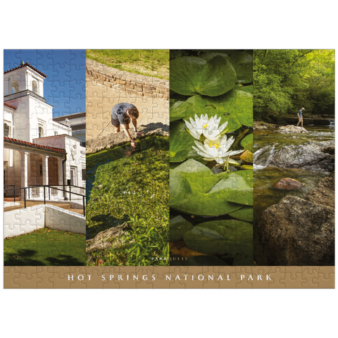 puzzleplate Sights of Hot Springs National Park 300 Jigsaw Puzzle