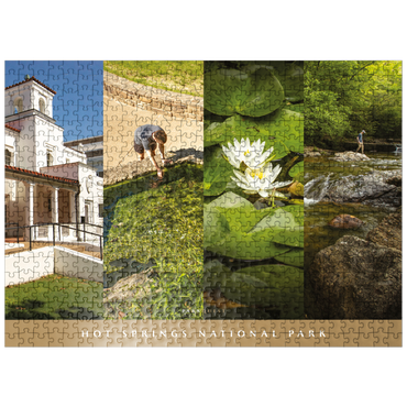puzzleplate Sights of Hot Springs National Park 500 Jigsaw Puzzle