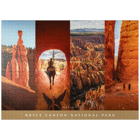puzzleplate Sights of Bryce Canyon National Park 1000 Jigsaw Puzzle