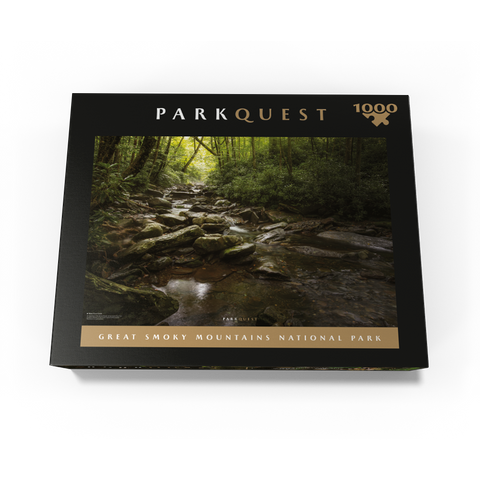 Great Smoky Mountains National Park: Alum Cave Creek 1000 Jigsaw Puzzle box view3