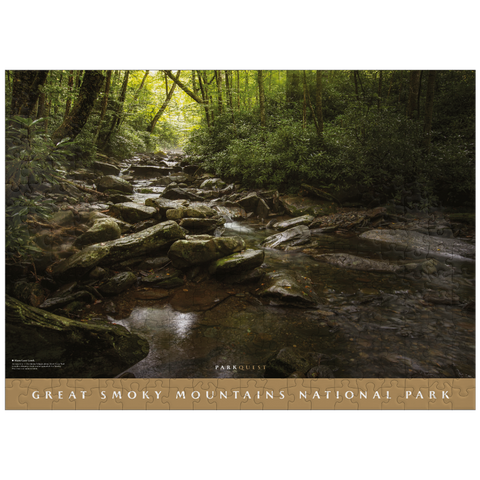 puzzleplate Great Smoky Mountains National Park: Alum Cave Creek 300 Jigsaw Puzzle