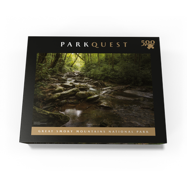 Great Smoky Mountains National Park: Alum Cave Creek 500 Jigsaw Puzzle box view3