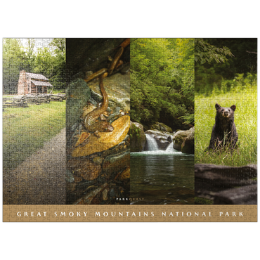 puzzleplate Sights of Great Smoky Mountains National Park 1000 Jigsaw Puzzle