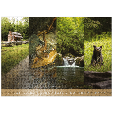 puzzleplate Sights of Great Smoky Mountains National Park 500 Jigsaw Puzzle