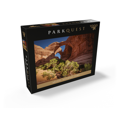 Arches National Park: Double Arch 1000 Jigsaw Puzzle box view2