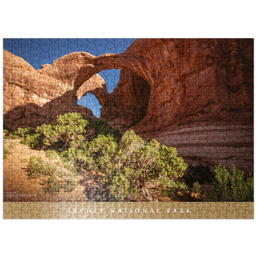 puzzleplate Arches National Park: Double Arch 500 Jigsaw Puzzle