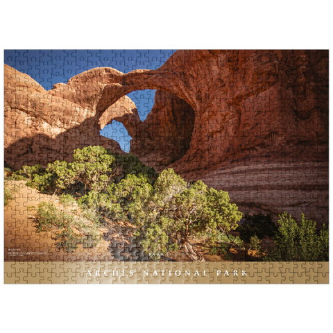 puzzleplate Arches National Park: Double Arch 500 Jigsaw Puzzle