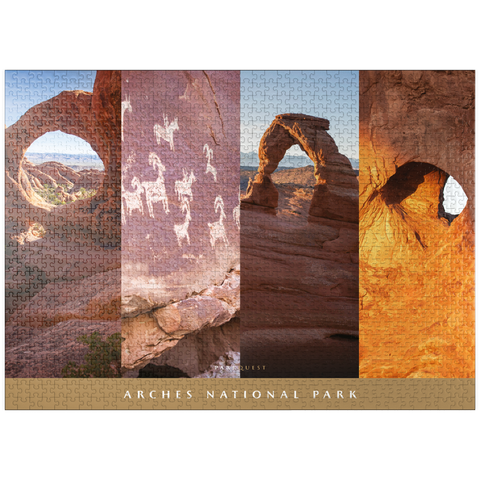 puzzleplate Sights of Arches National Park 1000 Jigsaw Puzzle