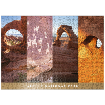 puzzleplate Sights of Arches National Park 500 Jigsaw Puzzle