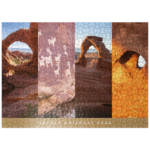 puzzleplate Sights of Arches National Park 500 Jigsaw Puzzle