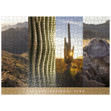 puzzleplate Sights of Saguaro National Park 500 Jigsaw Puzzle