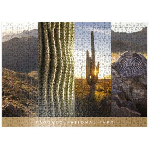 puzzleplate Sights of Saguaro National Park 500 Jigsaw Puzzle