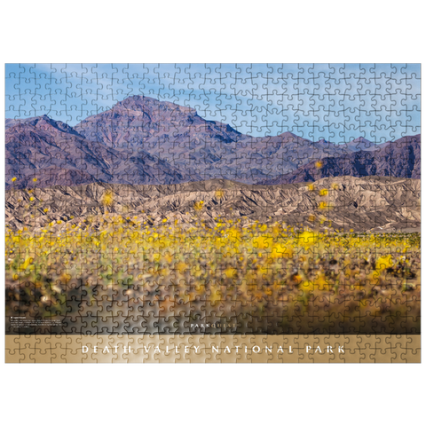 puzzleplate Death Valley National Park: Superbloom 500 Jigsaw Puzzle