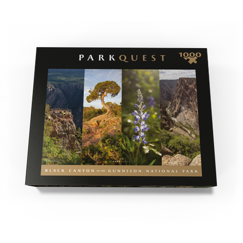 Sights of Black Canyon of the Gunnison National Park 1000 Jigsaw Puzzle box view3